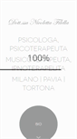 Mobile Screenshot of dottoressa.nicolettafilella.com